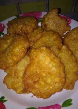 Perkedel jagung 2 bahan