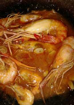 Udang saos pedas asam manis