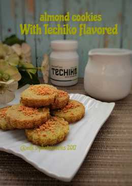 Almond cookies with techiko flavored #ketopad_cp_anekakuker