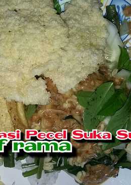 Pingin nasi pecel.... makan puaaaas...