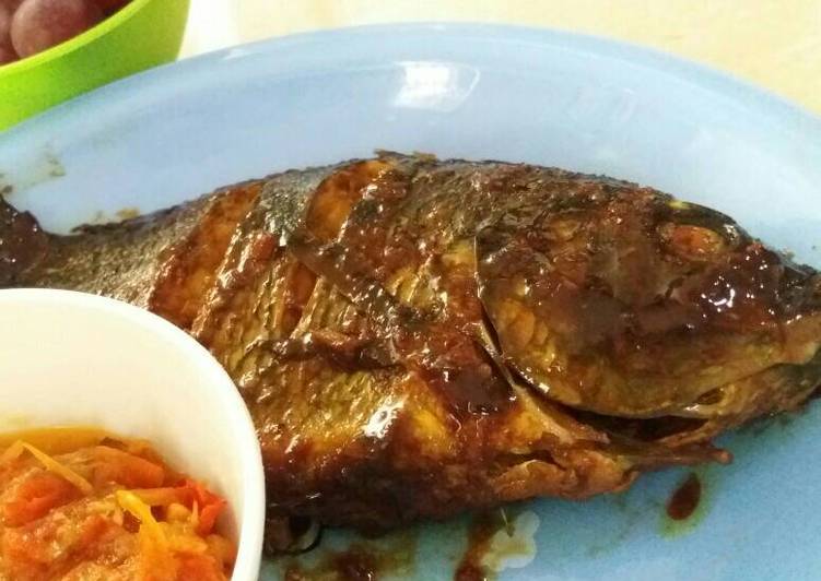 gambar untuk resep makanan Ikan panggang teflon