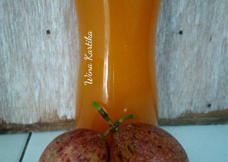 resep Sirup Markisa Rumahan