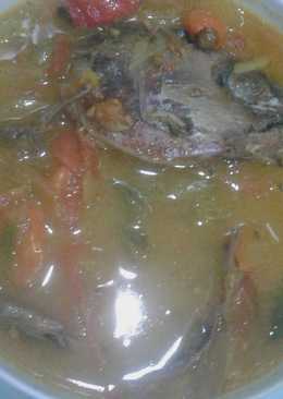 Kepala ikan tongkol asem pedes