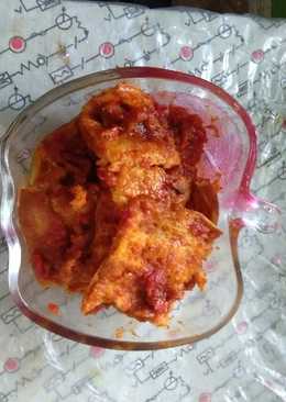 Telur dadar balado