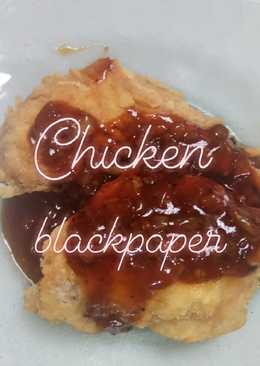 Chicken Crispy Blackpaper / Ayam lada hitam