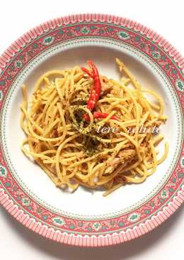 Aglio olio spicy tuna ð
