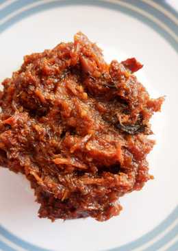 Masakan Oseng Cakalang Asap Gresik