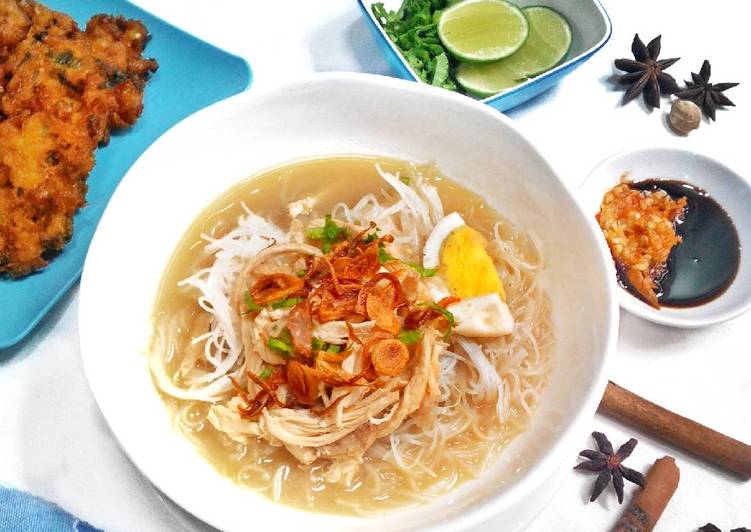 bahan dan cara membuat Soto Banjar