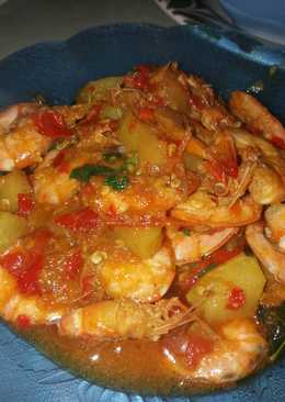 Udang kentang balado #bikinramadhanberkesan