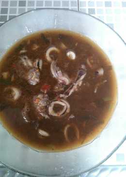 Cumi saus asam manis pedas