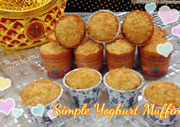 Resep Simple Yoghurt Muffin Dari Jo'Zi Mama (Vina)