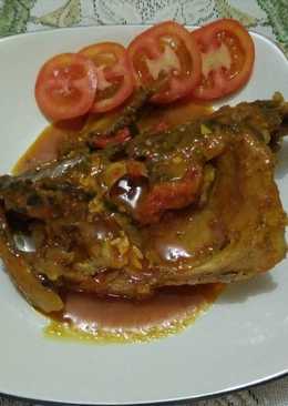 Gulai kepala kakap mantap