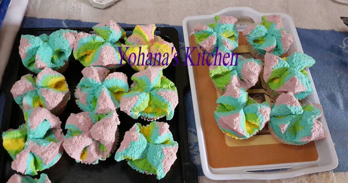 Resep Bolu Kukus Pelangi Resep Bolu Kukus Pelangi