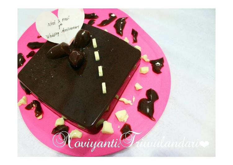 resep makanan Chocolate Puding ala #DapoerVirgie