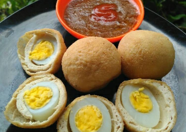 gambar untuk resep makanan Tahu Bulat Isi Telur Puyuh