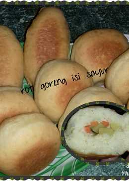 Roti goreng isi sayur #beranibaking