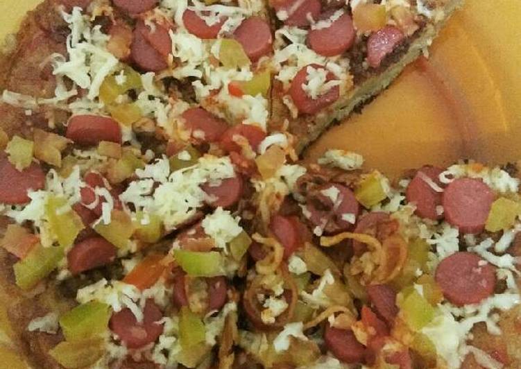 resep masakan PizZamie ala Me