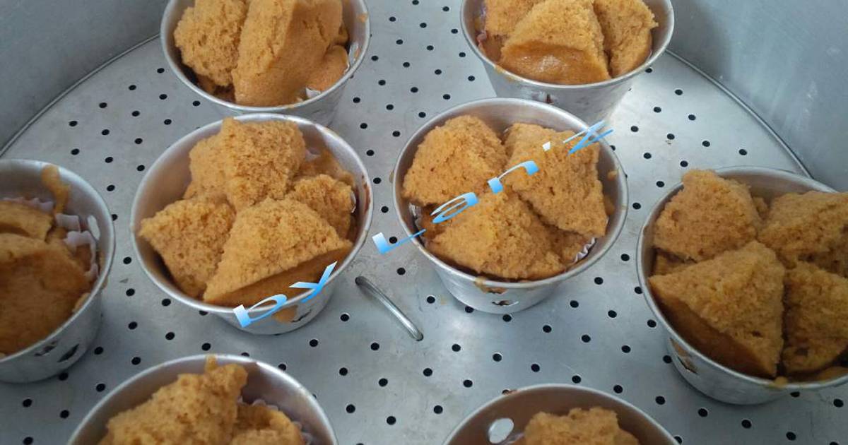 Resep Bolu kukus gula merah EEM (Enak-Empuk-Merekah) ^O^