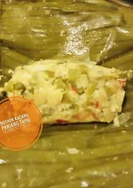 #PR_Kacang Panjang Botok tahu tempe teri