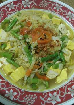 Mie kuah sayur