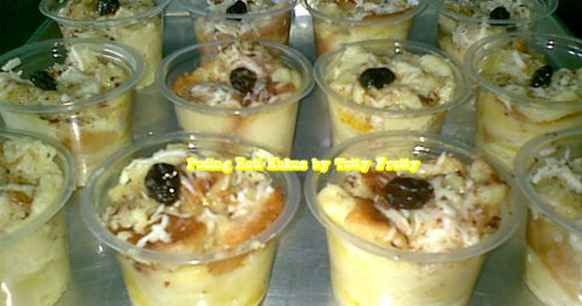 Resep Puding Roti Kukus oleh Tutty Frutty - Cookpad