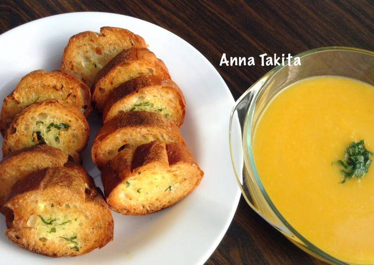 Resep Pumpkin Cream Soup - Anna Takita