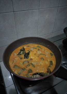 Sayur lodeh terong susu