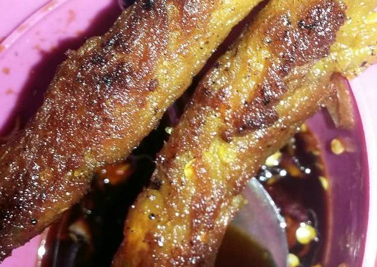 resep masakan Sate Lilit Ayam (sate pentul bali)