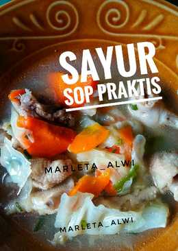 Sayur sop praktis #rabubaru