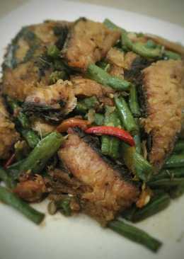 Tumis Tongkol kacang panjang