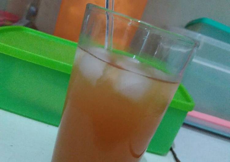 gambar untuk cara membuat Lychee Tea