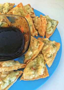 Tahu pletok sambal petis