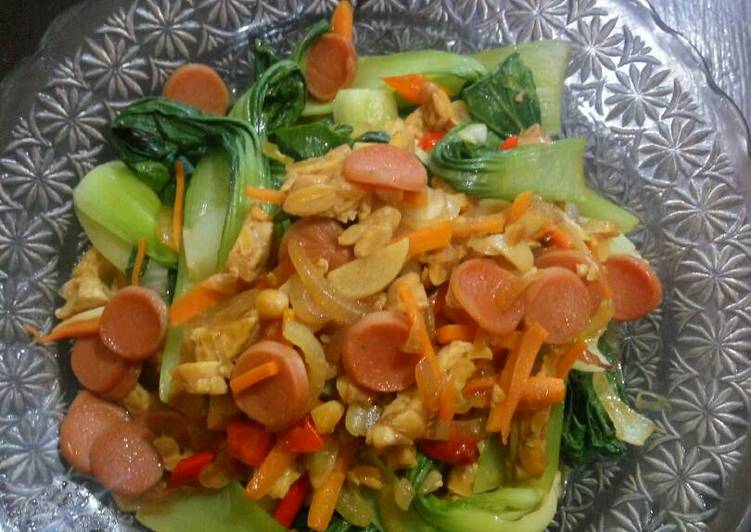 Resep Pakcoy saus tiram Karya istiana