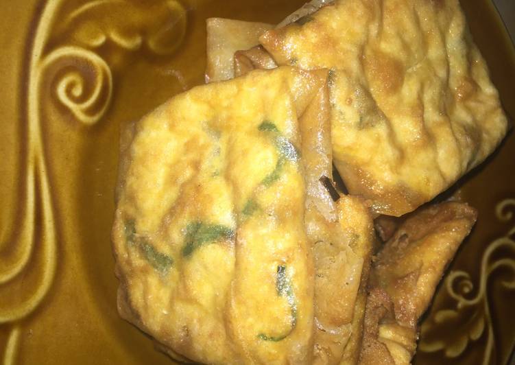 Resep Lumpia isi tahu Kiriman dari Novia Devi Damayanti