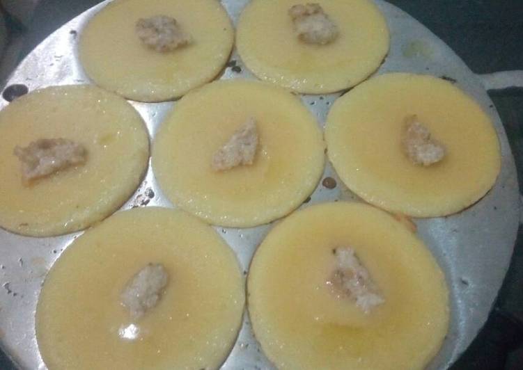 gambar untuk cara membuat Bingka kentang toping tahi lala khas banjarmasin