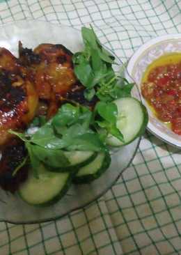 Ayam bakar pedas