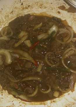 Semur daging sapi (bumbu simpel)