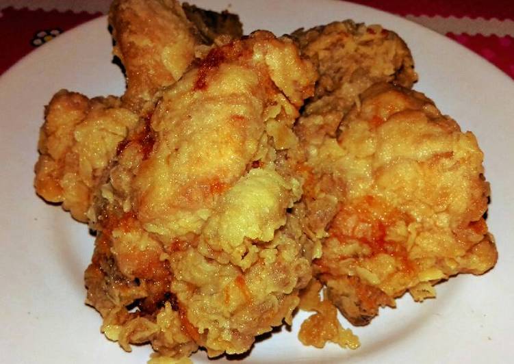 gambar untuk cara membuat Ayam KFC kw