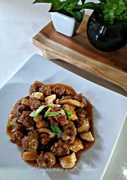 Sapo Tofu Bola Daging Shimeiji #BikinRamadhanBerkesan