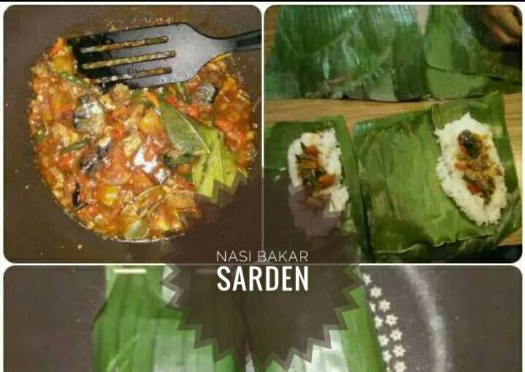 gambar untuk resep makanan Nasi bakar sarden tuna