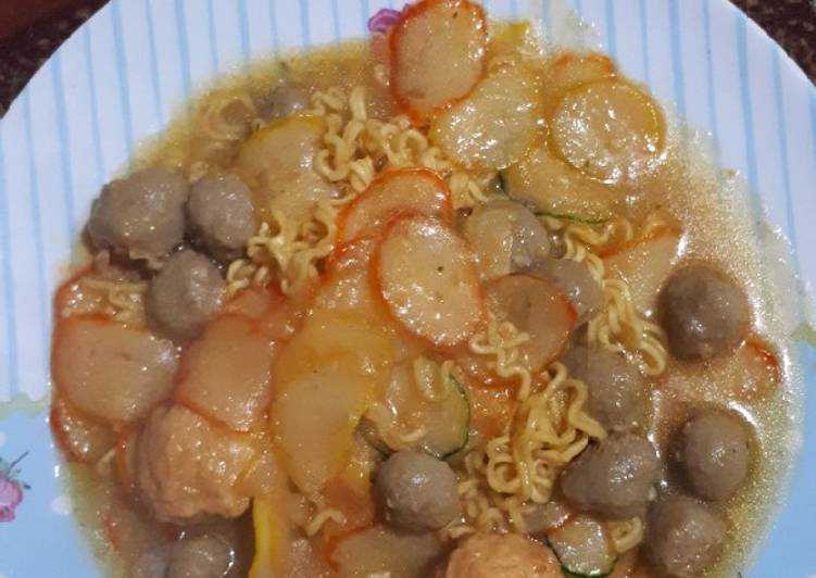 gambar untuk resep Seblak Campur