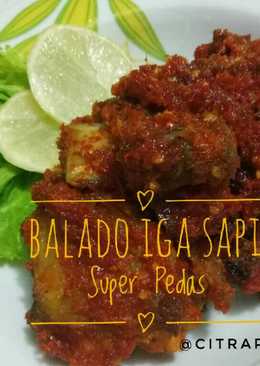 Balado Iga Sapi Super Pedas #KitaBerbagi