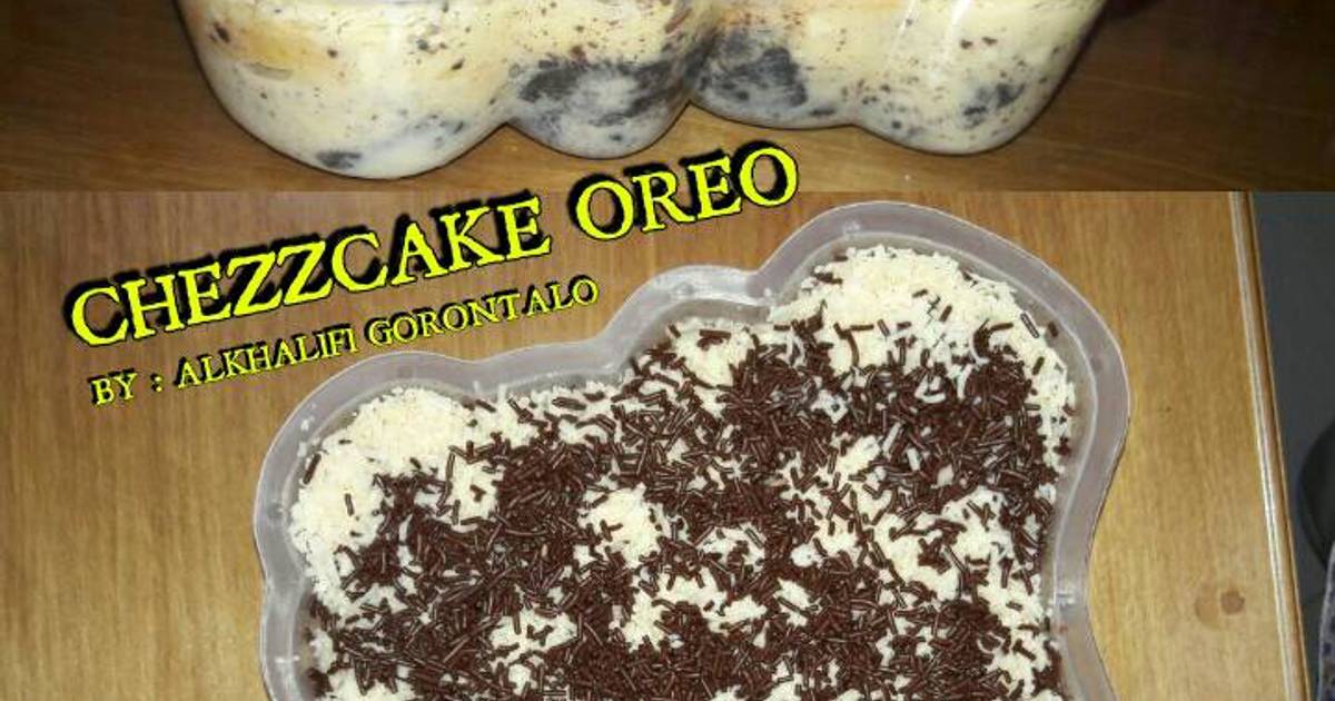 Resep OREO CHEESE CAKE