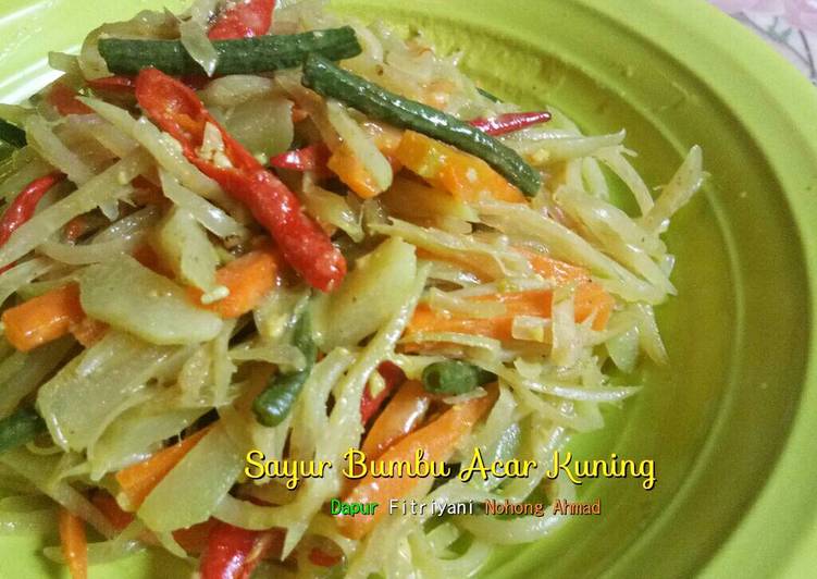 resep ?? Sayur Bumbu Acar Kuning ala Dapur Fitri ??