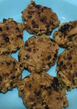 Applesauce ðŸŽ Oatmeal Cookies (Vegan)