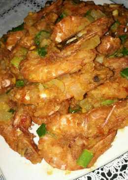 Udang Goreng Saus Telur Asin