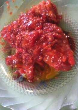 Sayap ayam kentucky balado madu