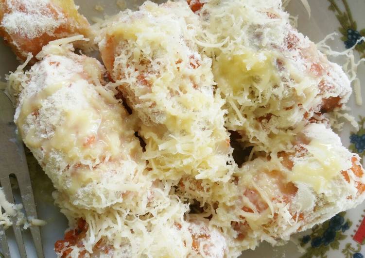 bahan dan cara membuat Pisang nugget crispy