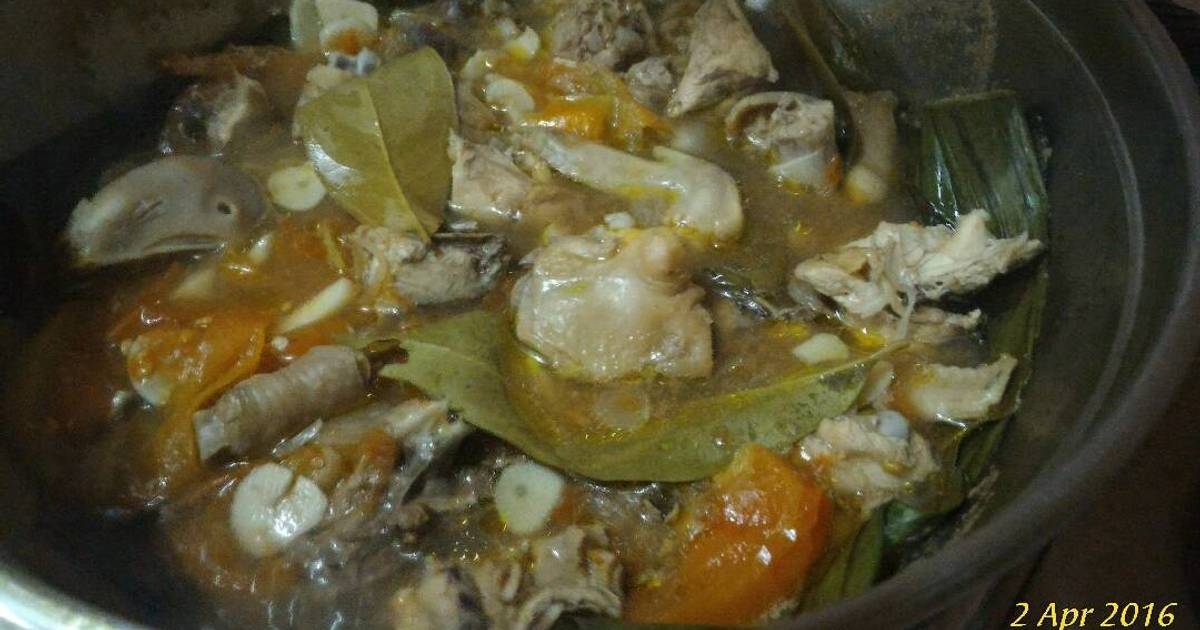 Resep Garang asem ayam kampung ala ala 😘 ala rini setyo witiastuti