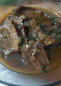 Daging sapi masak kecap